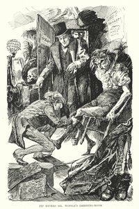 查尔斯-狄更斯的《远大前程》插图（平板）。 作者 哈里·弗尼斯（Harry Furniss）