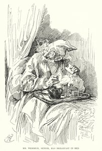 查尔斯·狄更斯（Charles Dickens）的《远大前程》插图（石版画） 作者 哈里·弗尼斯（Harry Furniss）