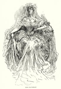查尔斯·狄更斯（Charles Dickens）的《远大前程》插图（石版画） 作者 哈里·弗尼斯（Harry Furniss）