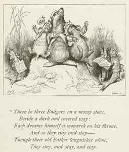 刘易斯·卡罗尔 (Lewis Carroll) 为 Sylvie 和 Bruno 绘制的插图（版画） 作者 哈里·弗尼斯（Harry Furniss）