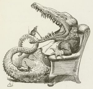 刘易斯卡罗尔的西尔维和布鲁诺的插图 作者 哈里·弗尼斯（Harry Furniss）