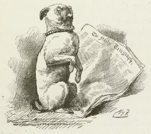 刘易斯卡罗尔的西尔维和布鲁诺的插图 作者 哈里·弗尼斯（Harry Furniss）
