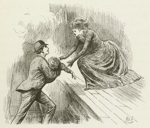 刘易斯卡罗尔的西尔维和布鲁诺的插图 作者 哈里·弗尼斯（Harry Furniss）