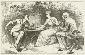刘易斯卡罗尔的西尔维和布鲁诺的插图 作者 哈里·弗尼斯（Harry Furniss）