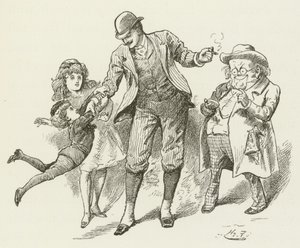 刘易斯卡罗尔的西尔维和布鲁诺的插图 作者 哈里·弗尼斯（Harry Furniss）