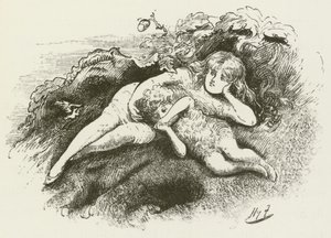 刘易斯卡罗尔的西尔维和布鲁诺的插图 作者 哈里·弗尼斯（Harry Furniss）
