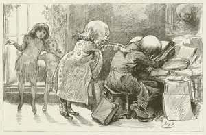 刘易斯卡罗尔的西尔维和布鲁诺的插图 作者 哈里·弗尼斯（Harry Furniss）