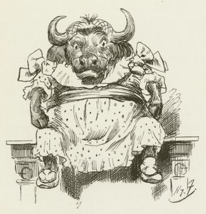 刘易斯卡罗尔的西尔维和布鲁诺的插图 作者 哈里·弗尼斯（Harry Furniss）