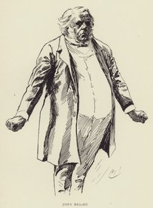 约翰布赖特 作者 哈里·弗尼斯（Harry Furniss）