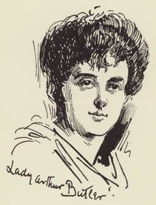 亚瑟巴特勒夫人 作者 哈里·弗尼斯（Harry Furniss）