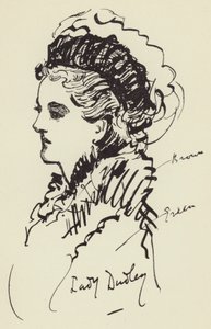 达德里夫人 作者 哈里·弗尼斯（Harry Furniss）