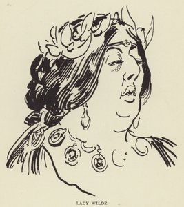 王尔德夫人 作者 哈里·弗尼斯（Harry Furniss）