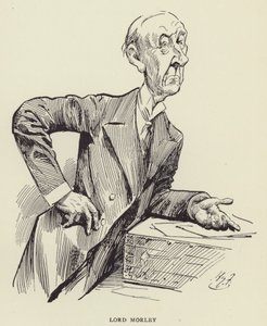 莫利勋爵 作者 哈里·弗尼斯（Harry Furniss）