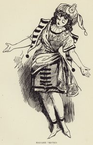 夫人Vestris 作者 哈里·弗尼斯（Harry Furniss）
