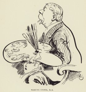 马库斯斯通，RA 作者 哈里·弗尼斯（Harry Furniss）