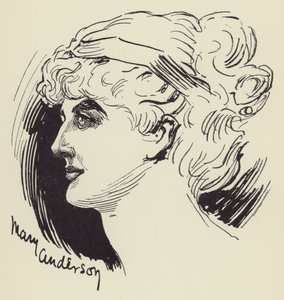 玛丽安德森 作者 哈里·弗尼斯（Harry Furniss）