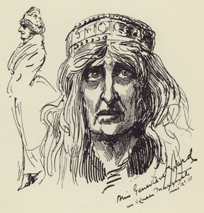 吉纳维芙小姐是玛格丽特女王 作者 哈里·弗尼斯（Harry Furniss）