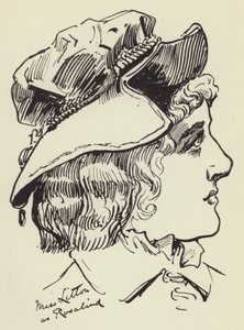 利顿小姐是罗莎琳德 作者 哈里·弗尼斯（Harry Furniss）