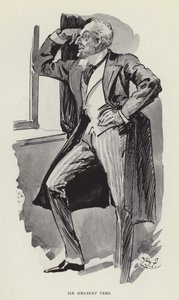 赫伯特树爵士 作者 哈里·弗尼斯（Harry Furniss）