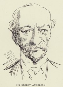 罗伯特安德森爵士 作者 哈里·弗尼斯（Harry Furniss）