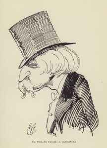 威廉·弗雷泽爵士，漫画 作者 哈里·弗尼斯（Harry Furniss）