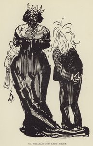 威廉爵士和威尔德夫人 作者 哈里·弗尼斯（Harry Furniss）