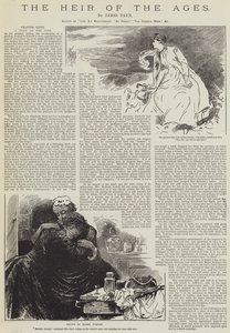 詹姆斯佩恩的“历代的继承人” 作者 哈里·弗尼斯（Harry Furniss）