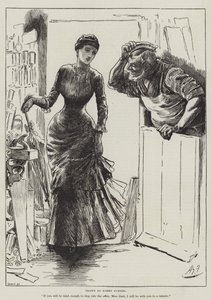 詹姆斯佩恩的“历代的继承人” 作者 哈里·弗尼斯（Harry Furniss）
