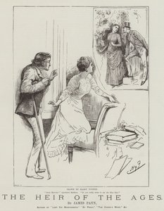 詹姆斯佩恩的“历代的继承人” 作者 哈里·弗尼斯（Harry Furniss）