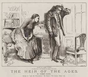 詹姆斯佩恩的“历代的继承人” 作者 哈里·弗尼斯（Harry Furniss）