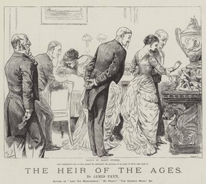 詹姆斯佩恩的“历代的继承人” 作者 哈里·弗尼斯（Harry Furniss）