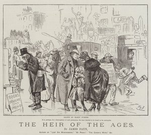詹姆斯佩恩的“历代的继承人” 作者 哈里·弗尼斯（Harry Furniss）