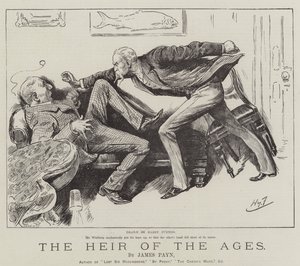 詹姆斯佩恩的“历代的继承人” 作者 哈里·弗尼斯（Harry Furniss）