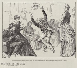 詹姆斯佩恩的“历代的继承人” 作者 哈里·弗尼斯（Harry Furniss）