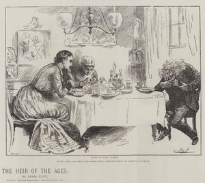 詹姆斯佩恩的“历代的继承人” 作者 哈里·弗尼斯（Harry Furniss）