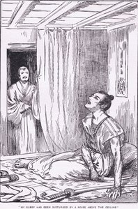 他的睡眠被天花板上的声音打扰了（选自《濑子的更多故事》）（石版） 作者 哈里·乔治·西克