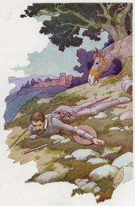 堂吉诃德》插图（彩色石版画） 作者 哈里·乔治·西克