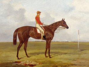 哥萨克的肖像，1847年德比与S. Templeman Up的获胜者，1847年