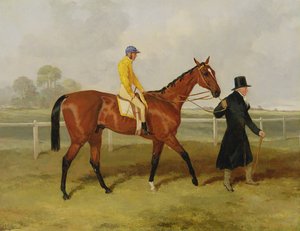 塔特顿赛克斯爵士（1772-1863）1846年与威廉斯科特一起领导马匹“塔顿赛克斯爵士”