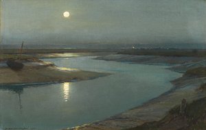 海岸灯，约 1923 年（布面油画板）