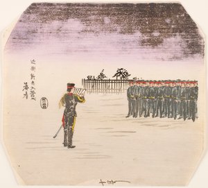 新征锦衣卫阅兵式 作者 林元春