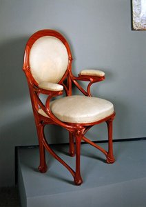 椅子，c.1898（核桃）