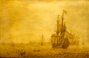荷兰船 Eendracht 作者 赫尔曼·威特蒙特