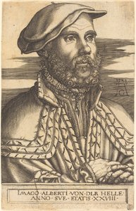 Albert van der Helle 作者 海因里希·阿尔德勒弗（Heinrich Aldegrever）