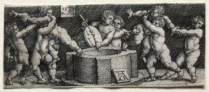 1539年，《八口井的裸体儿童》。