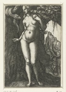 伊娃 作者 海因里希·阿尔德勒弗（Heinrich Aldegrever）