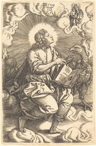 约翰，1539年。 作者 海因里希·阿尔德勒弗（Heinrich Aldegrever）