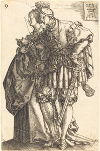 大型婚礼舞者 作者 海因里希·阿尔德勒弗（Heinrich Aldegrever）