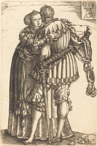 大型婚礼舞者 作者 海因里希·阿尔德勒弗（Heinrich Aldegrever）