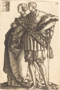 大型婚礼舞者，1538年。